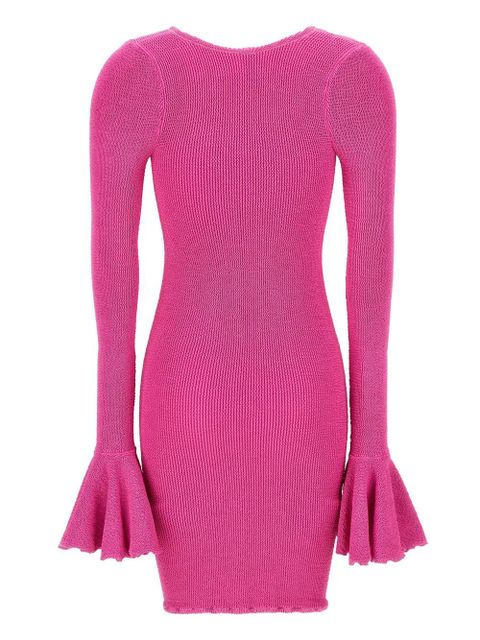 ROTATE BIRGER CHRISTENSEN x Reina Olga crinkled mini dresse - Pink - zdjęcie produktu nr 2