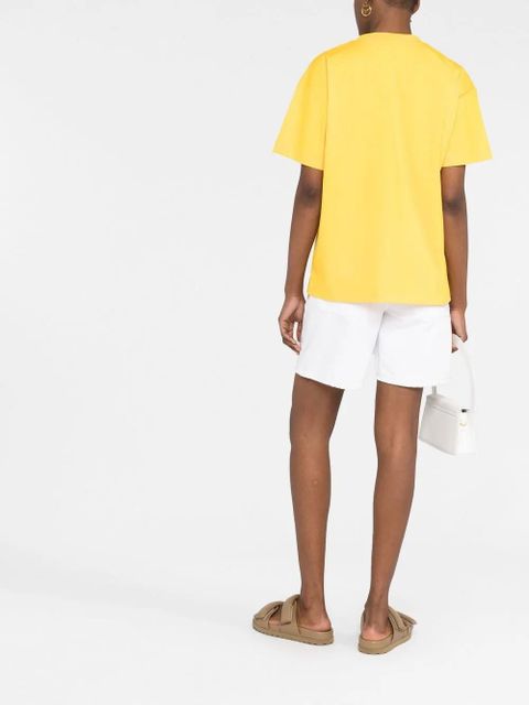Jacquemus Le T-shirt Jacquemus logo-print top - Yellow