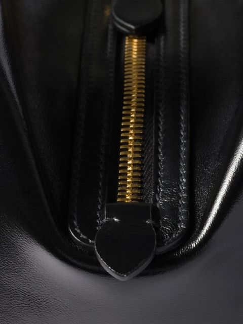 Miu Miu leather zipped shoulder bag - Black