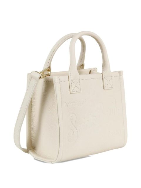 MC2 Saint Barth Vanity grain-leather tote - Neutrals - zdjęcie produktu nr 2