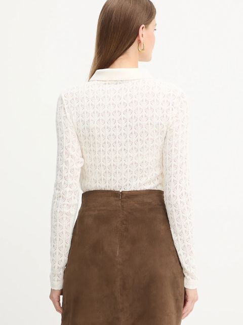 Pinko body damski kolor beżowy lekki 105977 A2YI