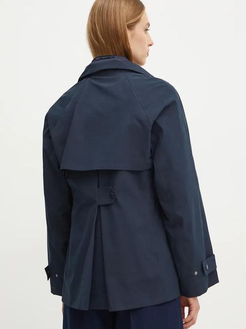 Max Mara Leisure kurtka damska kolor granatowy przejściowa 2426036028600