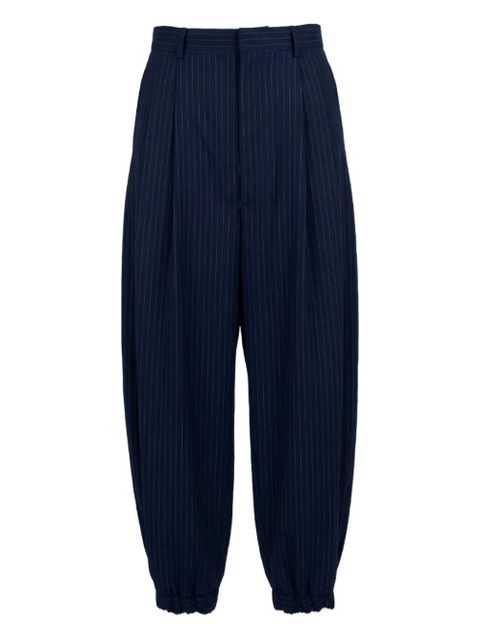 Moschino pinstripe trousers - 1343 - Verde - zdjęcie produktu nr 1