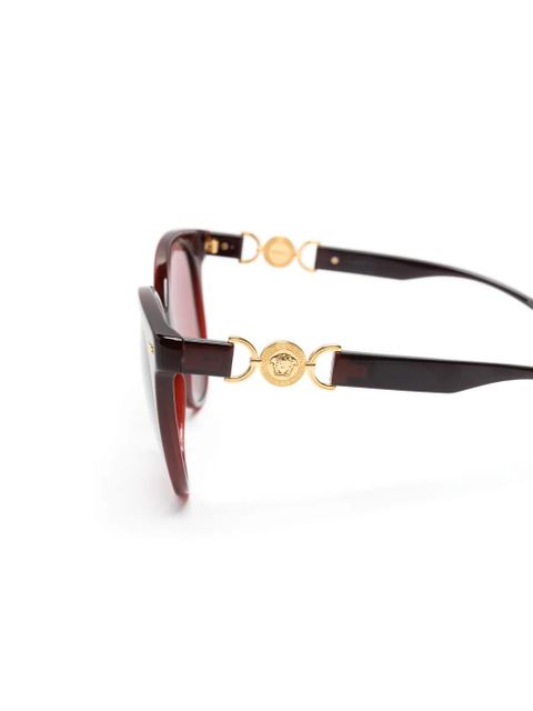 Versace Eyewear Medusa cat-eye frame sunglasses - Red