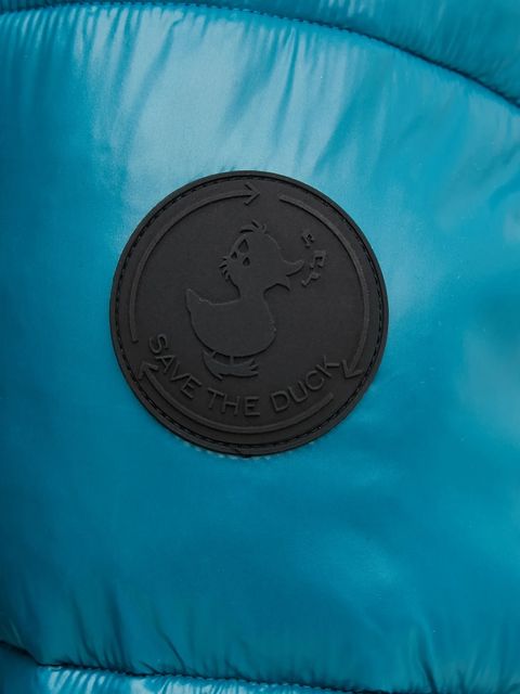 Save The Duck kurtka BIDDY kolor turkusowy zimowa D31989W.LOVE21