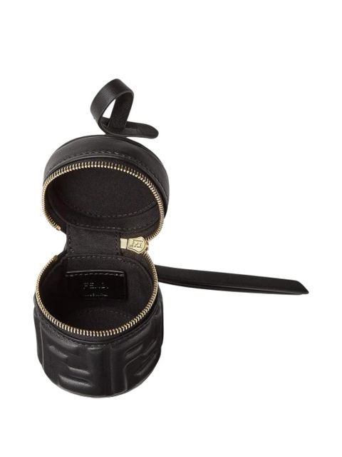 FENDI Baguette logo-embossed charm - Black - zdjęcie produktu nr 2