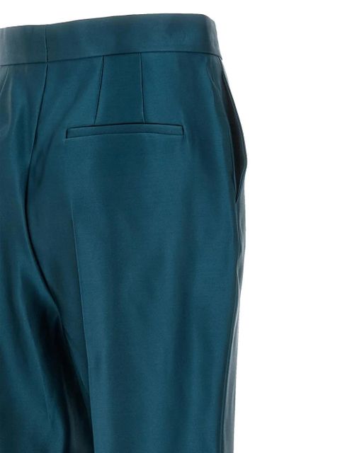 FENDI high-waist flared trousers - Blue