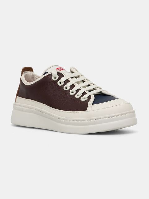 Camper sneakersy skórzane TWS damskie kolor bordowy K201626-018
