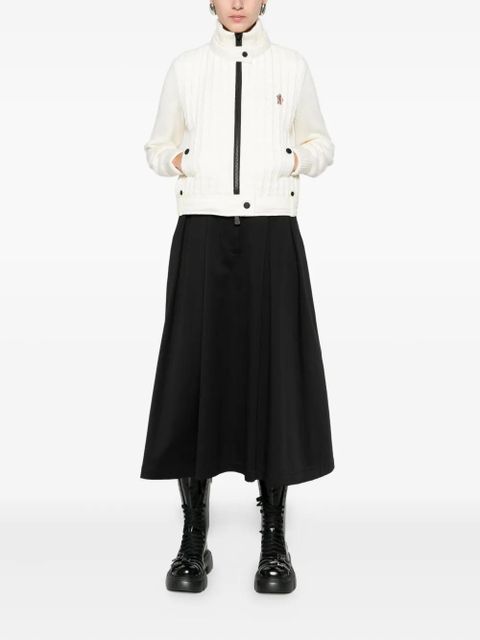 Moncler Grenoble panelled jacket - White - zdjęcie produktu nr 2