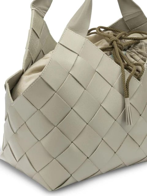 DRAGON DIFFUSION Castello leather shoulder bag - Neutrals