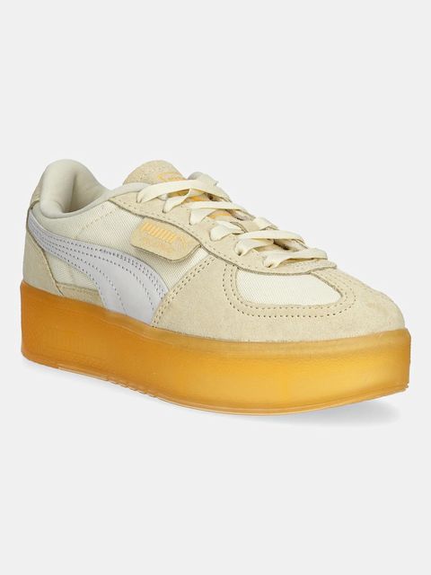 Puma sneakersy Palermo Elevata Xtra Wns damskie kolor żółty 401285 - zdjęcie produktu nr 1