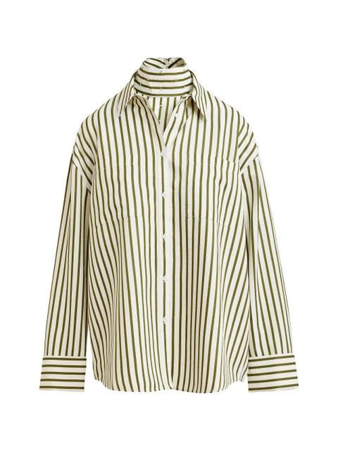 Essentiel Antwerp Janna striped shirt - White - zdjęcie produktu nr 1