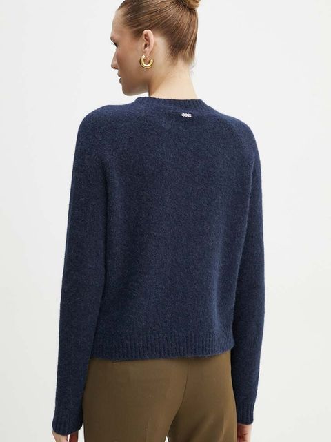 BOSS sweter z domieszką wełny Febisan