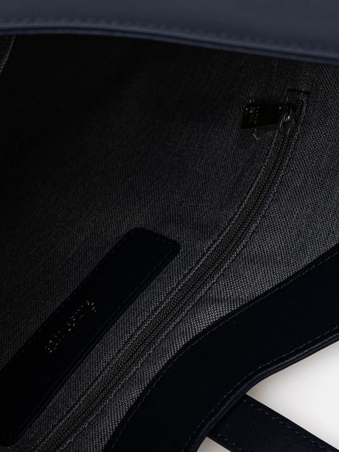 Furla torebka skórzana Goccia M kolor granatowy WB01499 BX3104 4852S