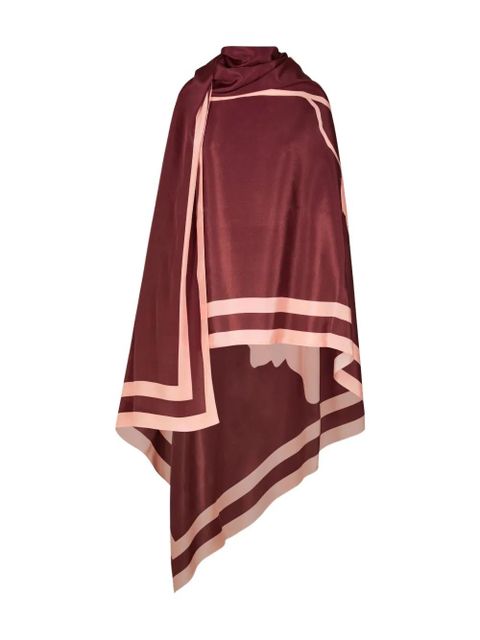 Johanna Ortiz Magnolia silhouette scarf - Red - zdjęcie produktu nr 1