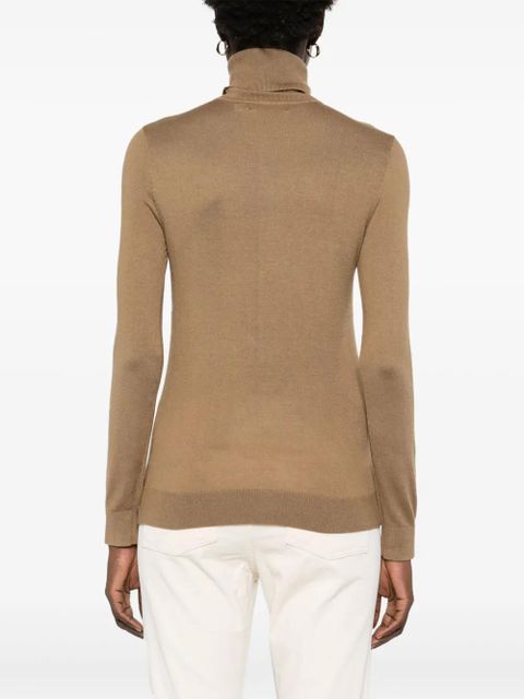 Lauren Ralph Lauren fine-knit sweater - Brown