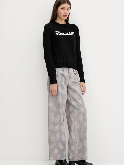 Guess Jeans sweter bawełniany - zdjęcie produktu nr 2