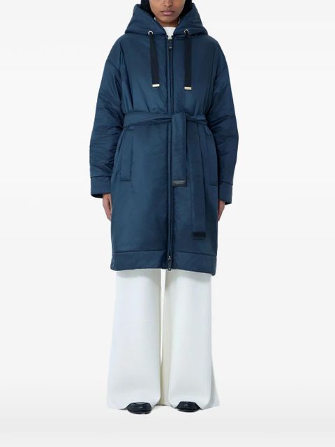 Max Mara Dionisio hooded coat - Blue - zdjęcie produktu nr 1