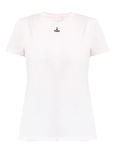 Vivienne Westwood Orb Peru embroidered T-shirt - White - zdjęcie produktu nr 1
