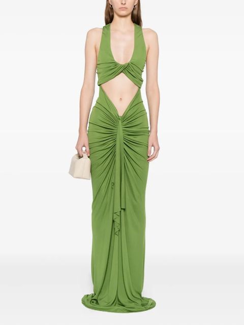 Christopher Esber Vivenda maxi dress - Green - zdjęcie produktu nr 2
