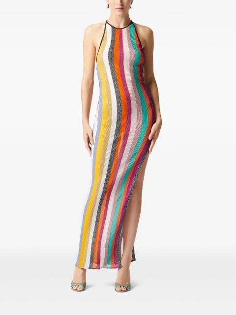 Missoni striped maxi dress - Pink