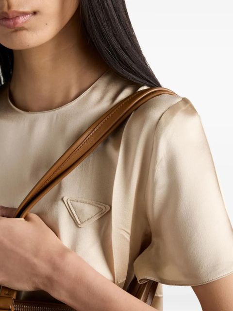 Prada Satin crepe top - Neutrals