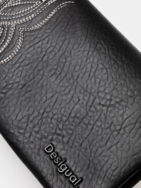 Desigual torebka GOODALL DORTMUND FLAP kolor czarny 25SAXP84