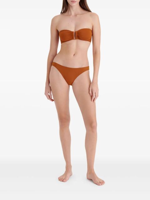 ERES Show bandeau bikini top - Brown