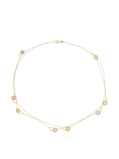Tory Burch round-motifs long necklace - Gold - zdjęcie produktu nr 1