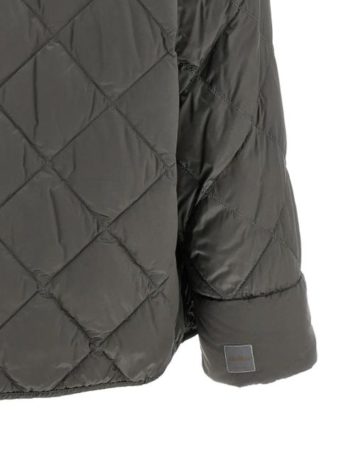 Max Mara diamond quilted jacket - Grey