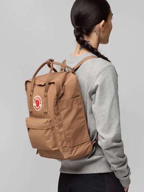 Fjallraven plecak 457.916 kolor szary duży gładki F23510