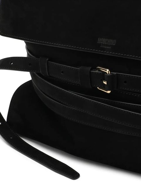 Moschino medium Tie Me tote bag - Black