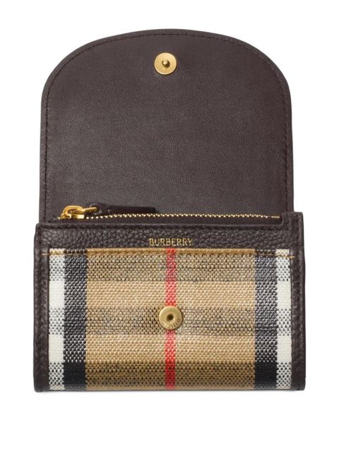 Burberry Highlands checked knight wallet - Neutrals - zdjęcie produktu nr 2
