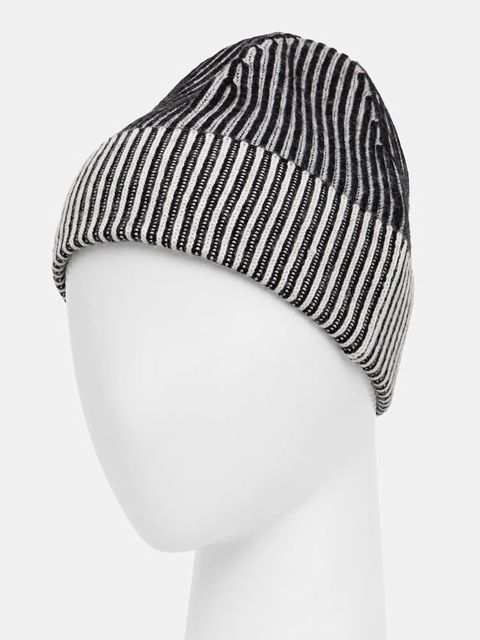 Sisley czapka z domieszką wełny kolor czarny 132HLA00J - zdjęcie produktu nr 2