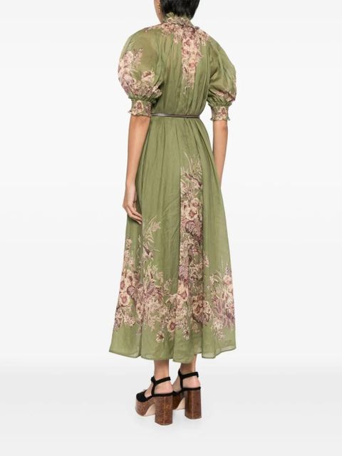 ZIMMERMANN Ottie Swing maxi dress - Green