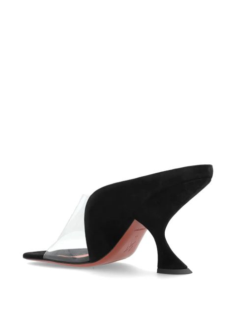 Amina Muaddi Mackenzie sandals - Black