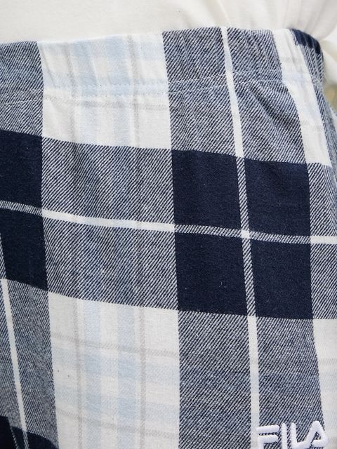 Fila piżama bawełniana damska kolor beżowy bawełniana FPW4223