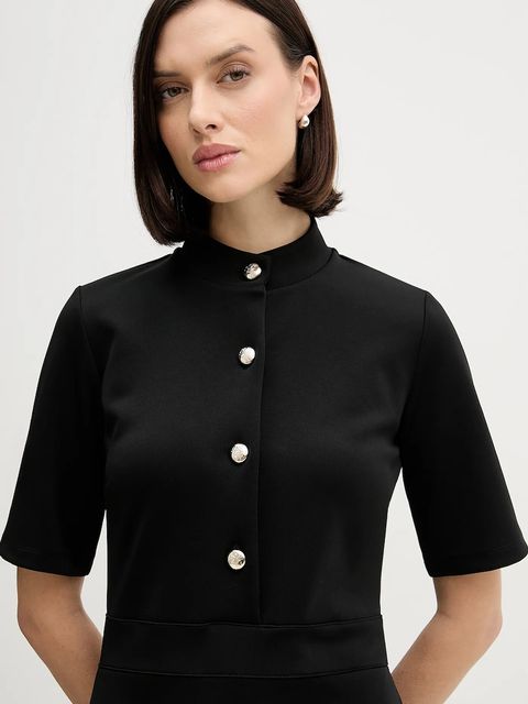 Joop! sukienka kolor czarny mini prosta 30100265