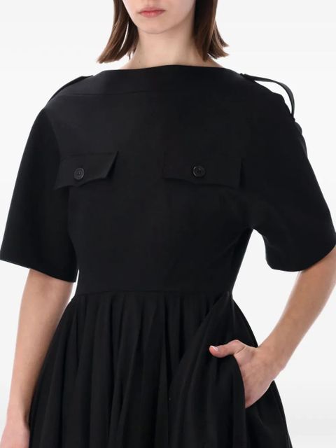 Prada pleated dress - Black