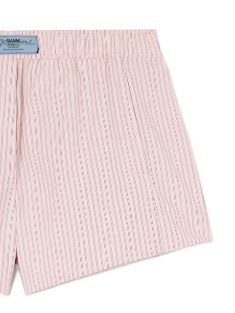 GANNI striped shorts - Pink - zdjęcie produktu nr 2