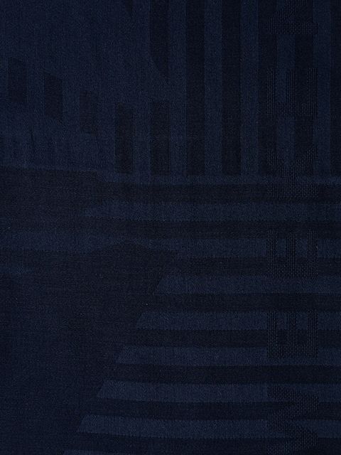 Weekend Max Mara chusta LUGLIO damski kolor granatowy wzorzysta 2525546024600 - zdjęcie produktu nr 2