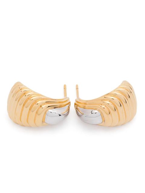 Missoma Wavy earrings - Gold - zdjęcie produktu nr 2