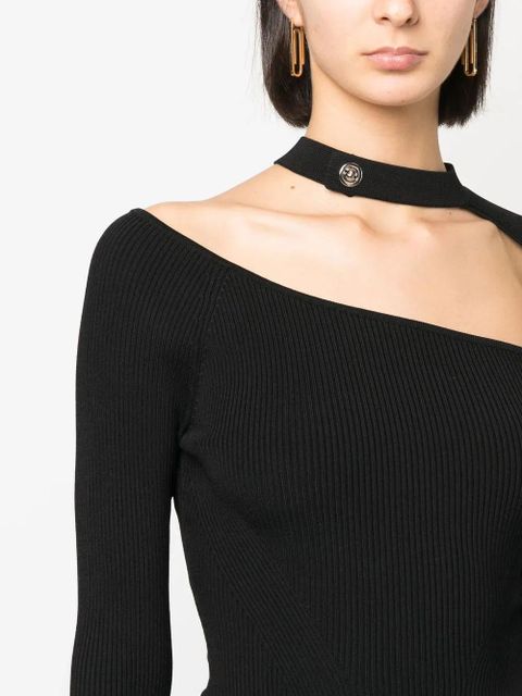 Simkhai cut-out detail knitted top - Black