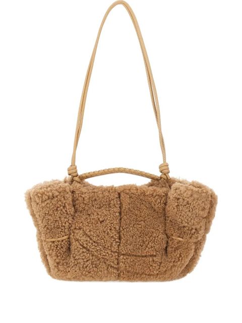 Hereu shearling shoulder bag - Brown - zdjęcie produktu nr 1