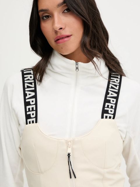 Patrizia Pepe spodnie narciarskie kolor beżowy 2T0093 A667