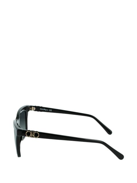 Ferragamo square-frame sunglasses - Black
