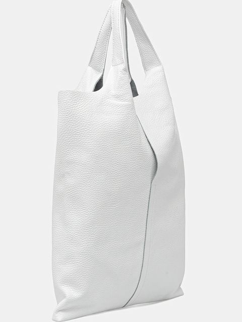 Answear.LAB torebka skórzana kolor biały - zdjęcie produktu nr 2