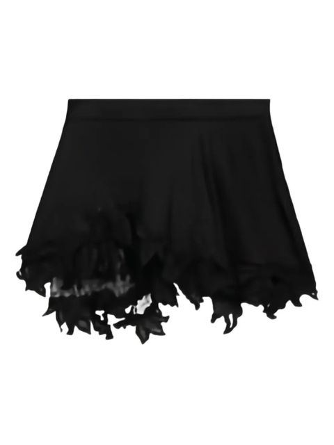ISABEL MARANT Reana lace-trimmed skirt - Black - zdjęcie produktu nr 1