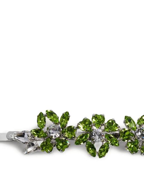 Simone Rocha Heartbloom crystal-embellishment hair clip - Silver - zdjęcie produktu nr 2
