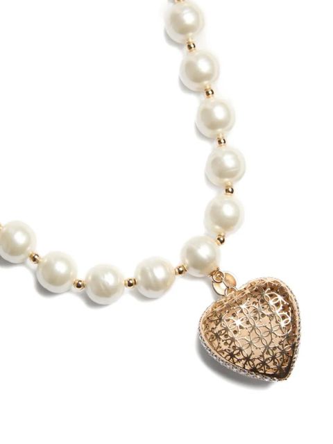 Valentino Garavani Coeur Royal necklace - Gold